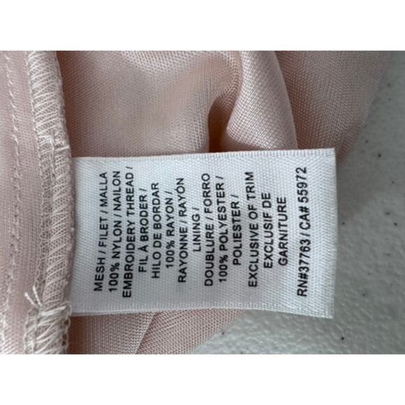 "LAUNDRY" Cream Lace Midi Dress SZ 10 Mesh Sunday Dress Wedding Formal Evening - Picture 8 of 9